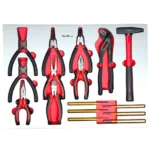 SERVANTE D'ATELIER KRAFTMULLER KM-9/7 ROUGE 296 OUTILS – Image 9