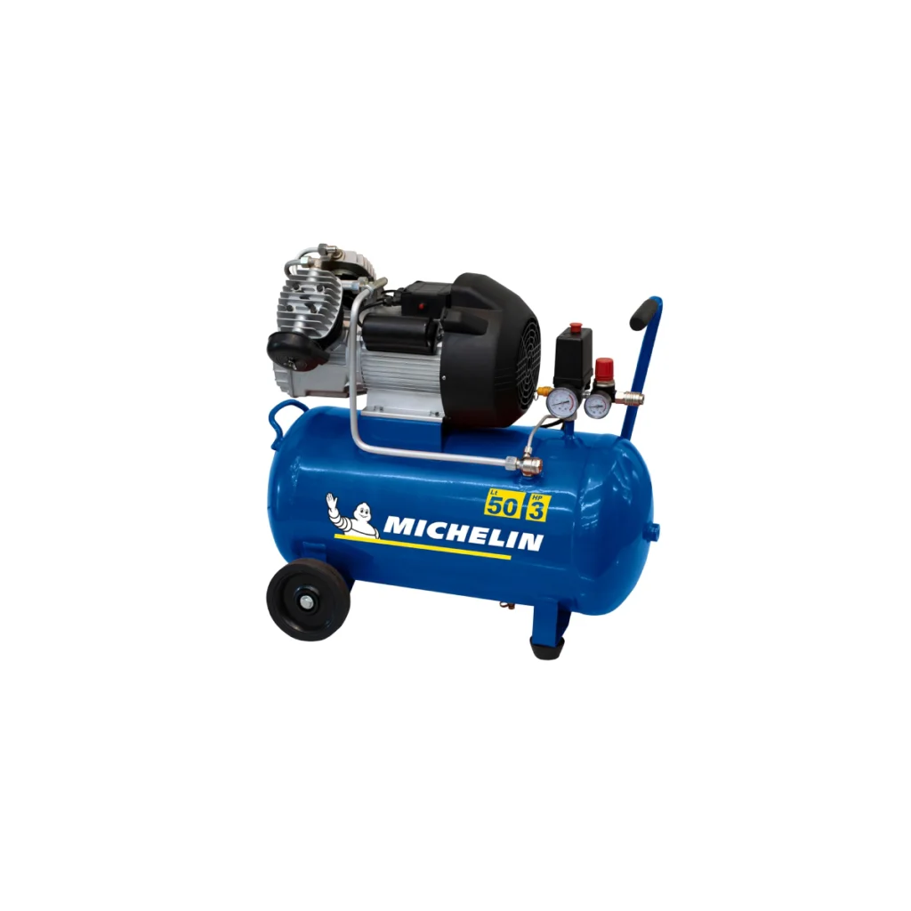Compresseur d’Air Portatif MICHELIN MB3650 – Cuve 50 L – Moteur 3 CV – 10 Bar – 360 L/min